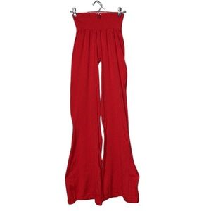 Free People Movement FP x Hatch Good Karma red flare leggings NWOT